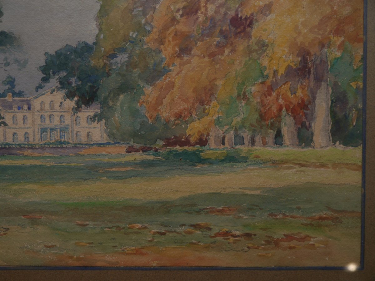 Château de La Néauvais 1934, De la Guerrande.Léon HAMONET (1877-1953)-photo-1