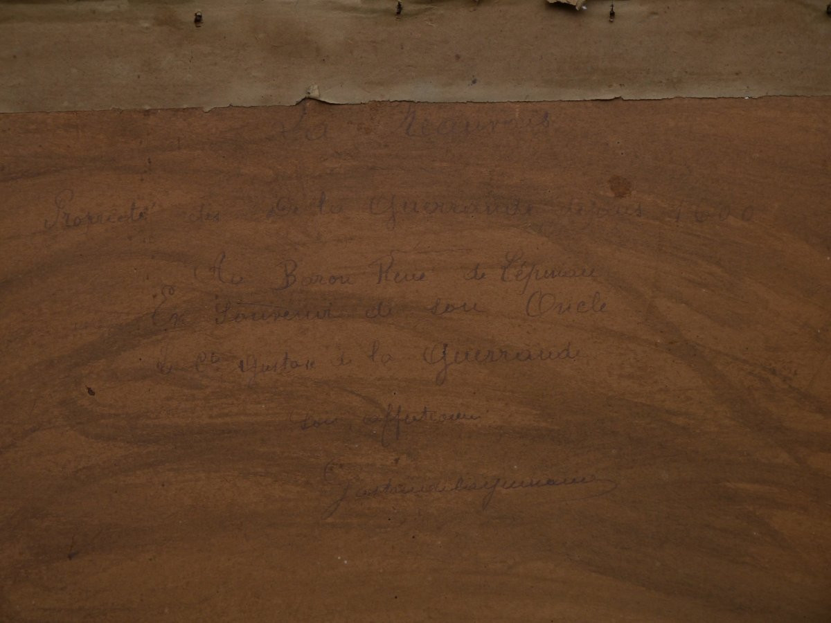 Château de La Néauvais 1934, De la Guerrande.Léon HAMONET (1877-1953)-photo-5