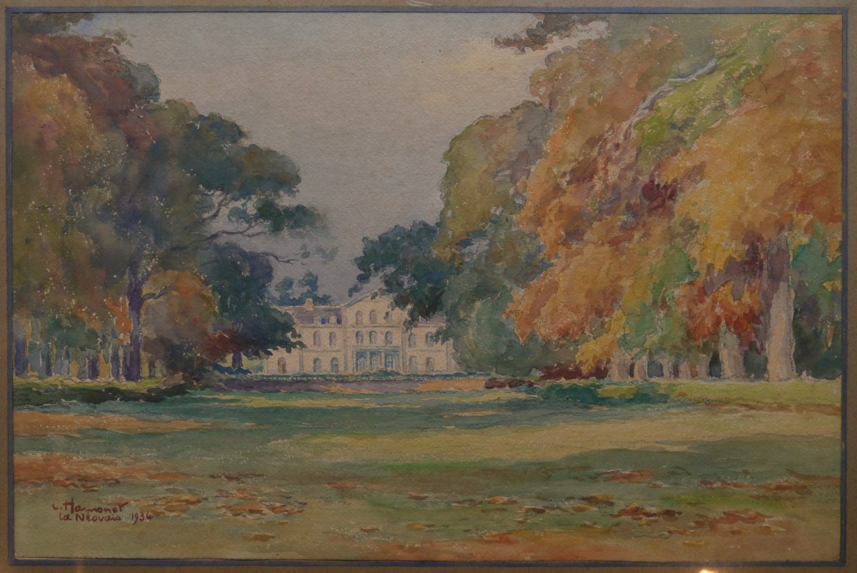 Château de La Néauvais 1934, De la Guerrande.Léon HAMONET (1877-1953)
