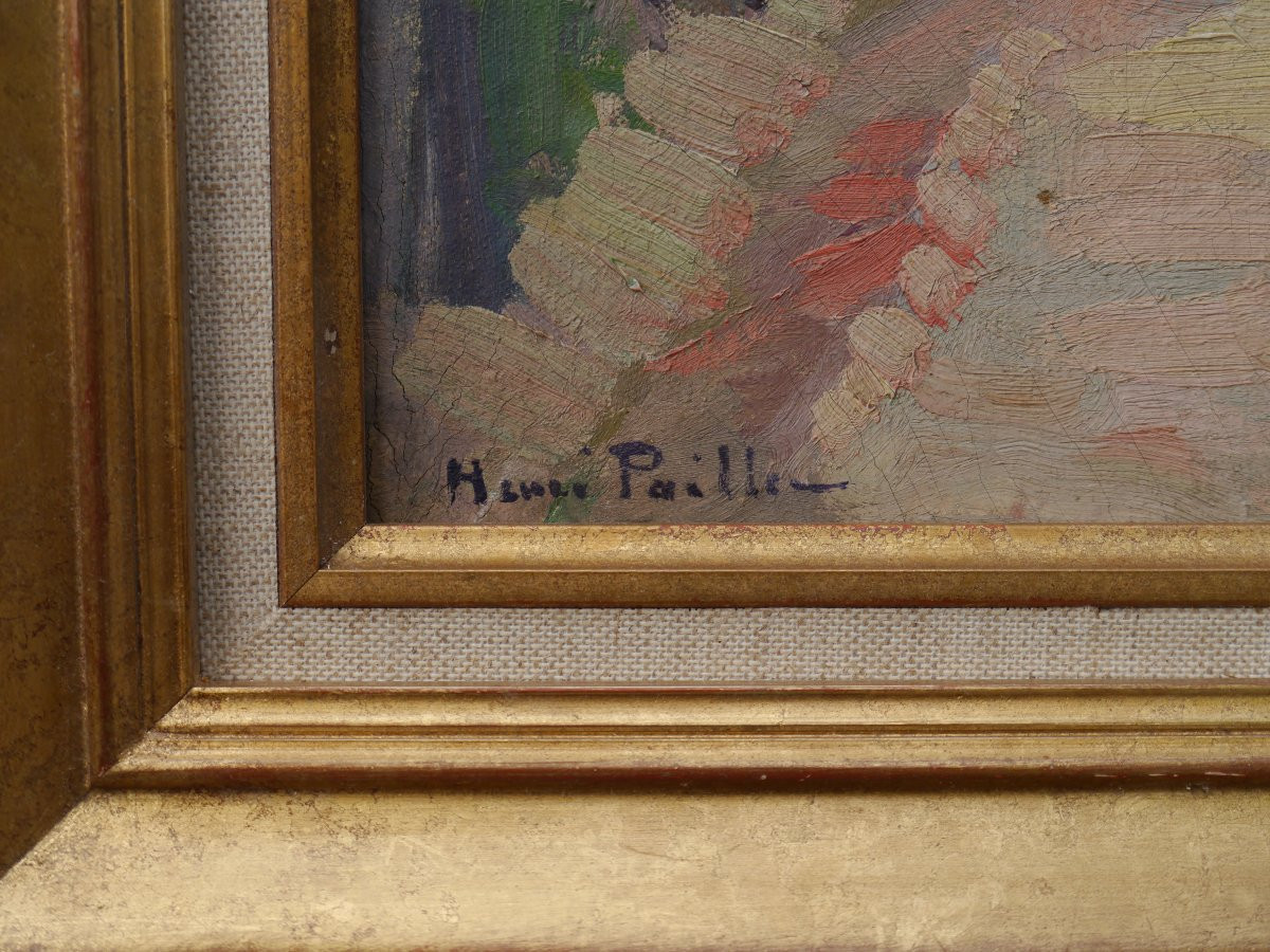 Henri Pailler (1876-1954). Villeneuve Lès Avignon, Fort Saint-andré-photo-1