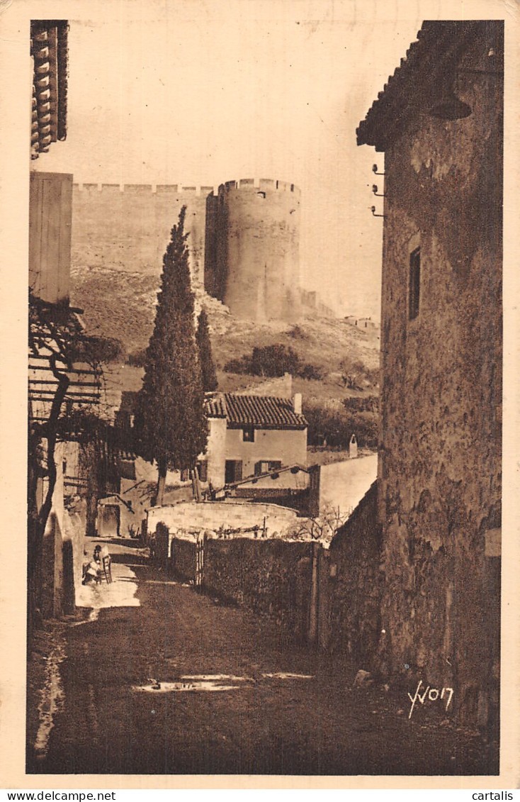 Henri Pailler (1876-1954). Villeneuve Lès Avignon, Fort Saint-andré-photo-3