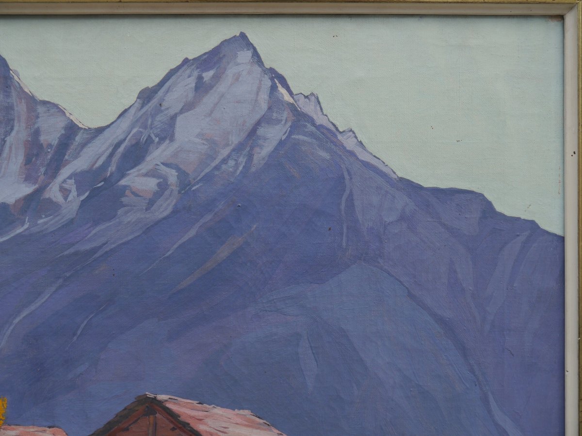 Suisse, Valais, les dents de Veisivi. Paul Léon BLÉGER (1889-1981)-photo-4