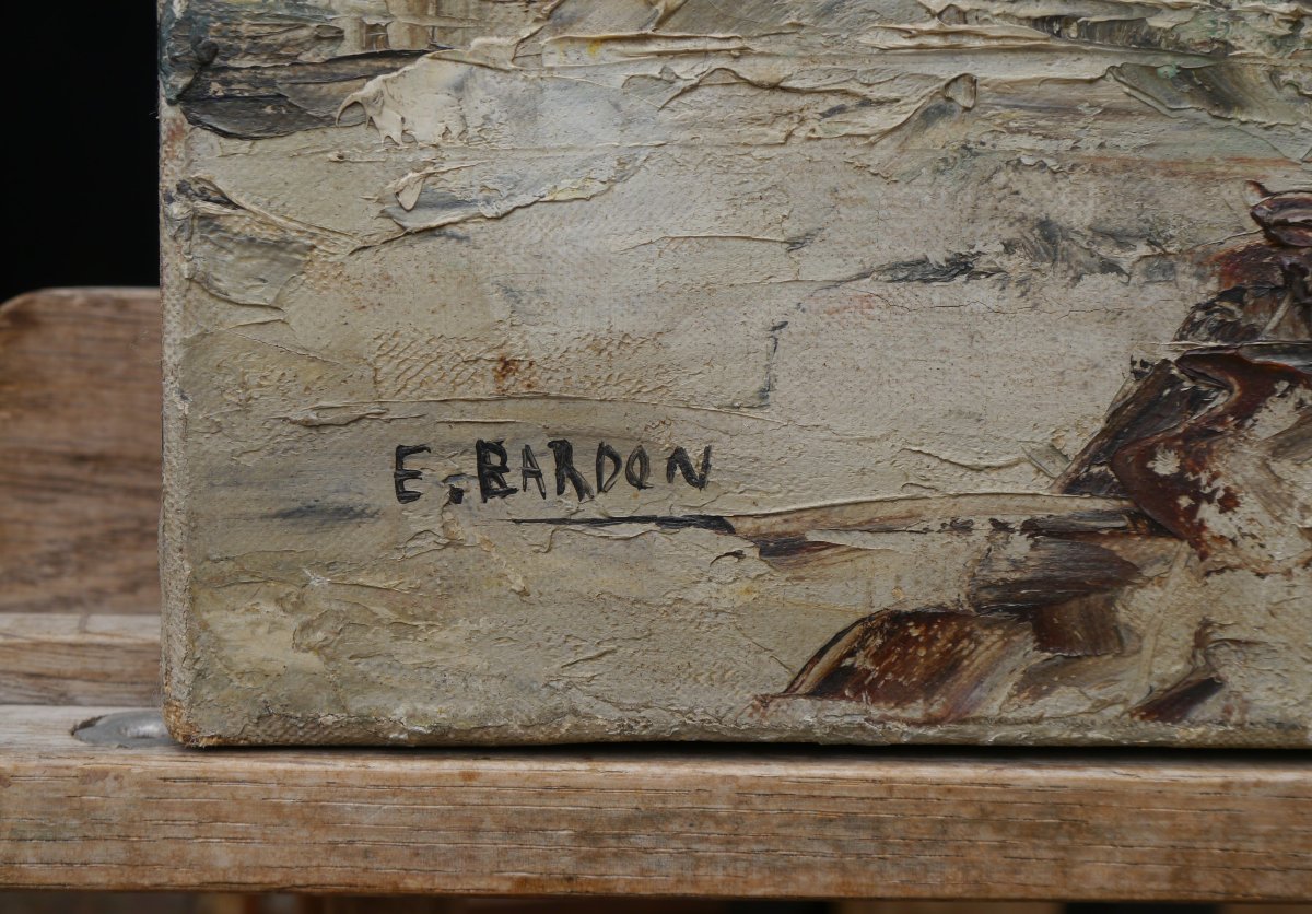 Saint-Malo, morutier, terre-neuvas, Bretagne. Elisabeth BARDON (1894-1984)-photo-6