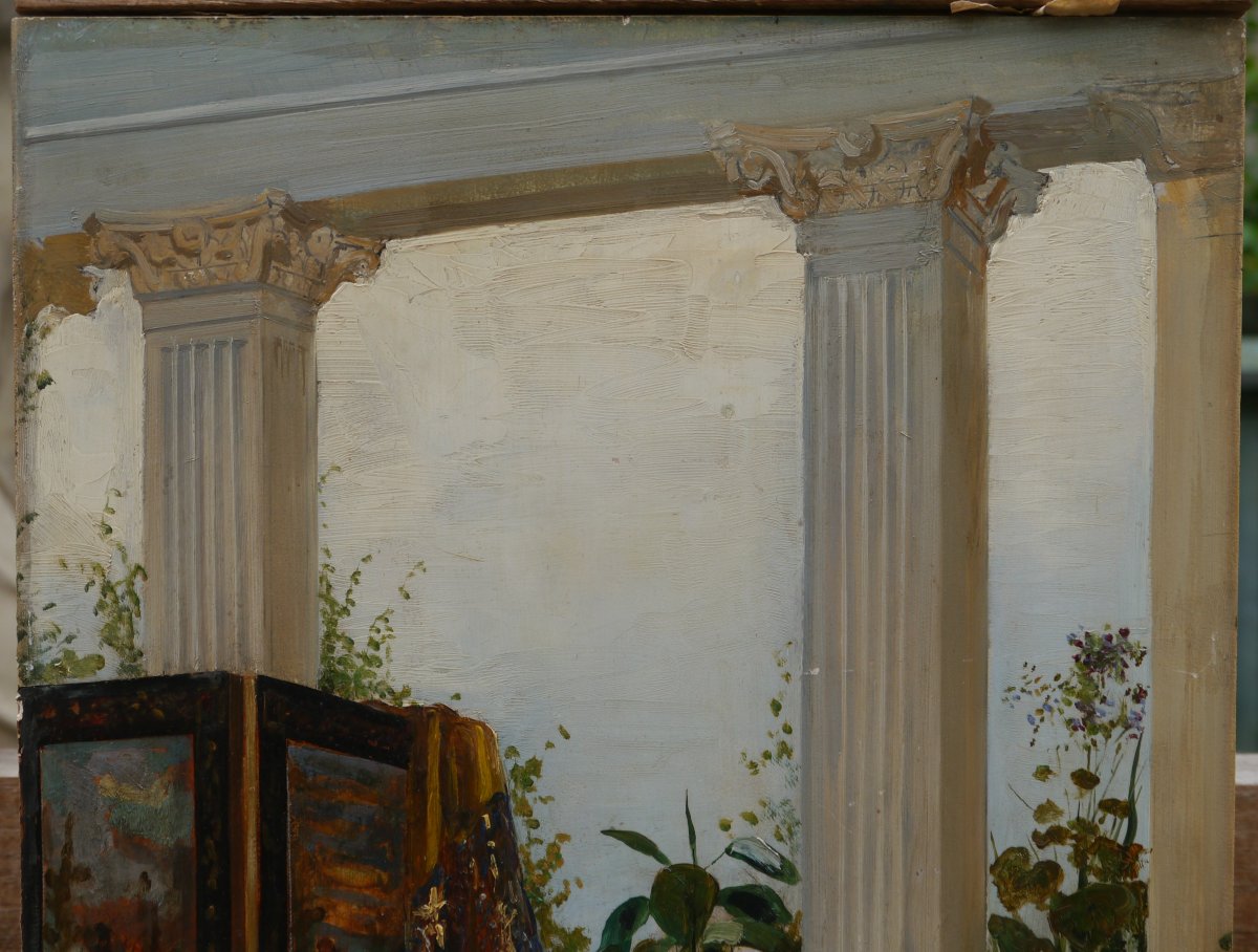 Oriental Interior. Paul Henri Breham (1850-1933)-photo-2