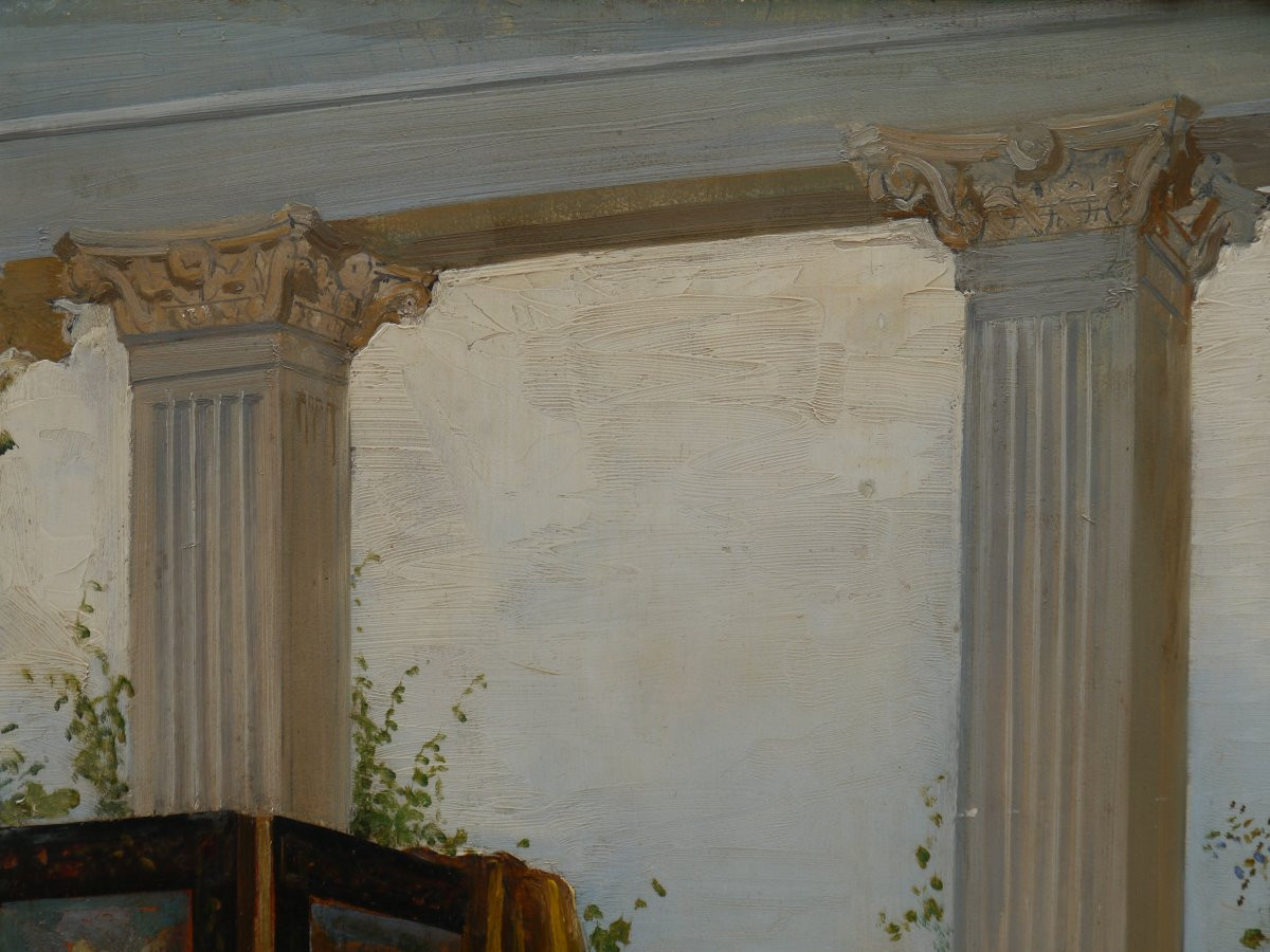 Oriental Interior. Paul Henri Breham (1850-1933)-photo-3