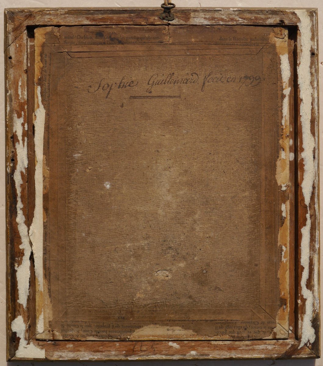 Dessin 1799, "Cupidon" par Sophie Guillemard (1780-?) d'après Bartolomeo Schedoni.-photo-7