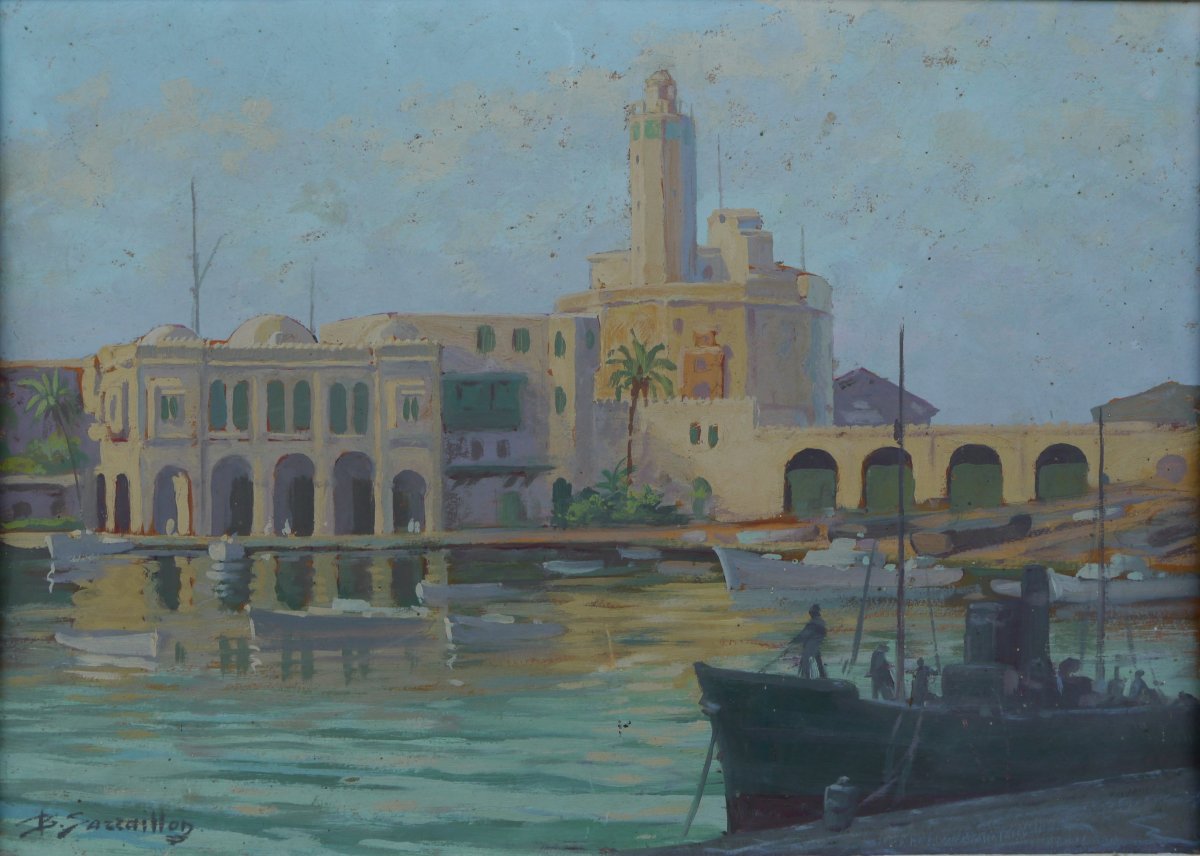 L'Amirauté d'Alger. Benjamin SARRAILLON (1902-1989)-photo-2