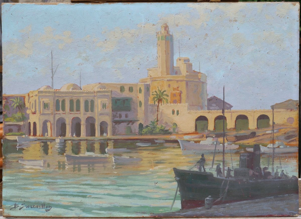 L'Amirauté d'Alger. Benjamin SARRAILLON (1902-1989)-photo-2