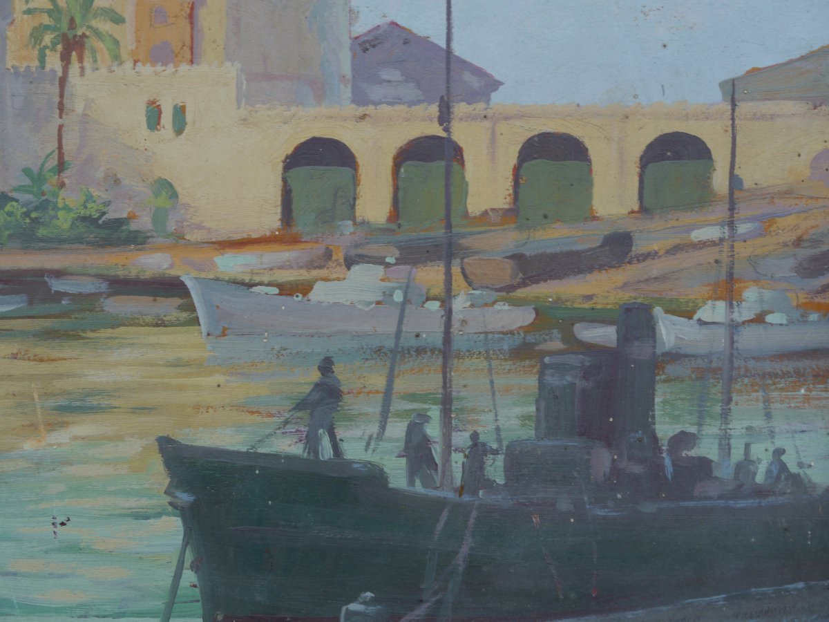 L'Amirauté d'Alger. Benjamin SARRAILLON (1902-1989)-photo-6
