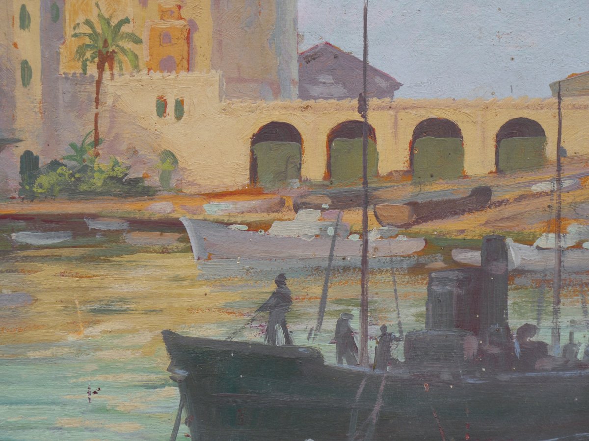 L'Amirauté d'Alger. Benjamin SARRAILLON (1902-1989)-photo-5