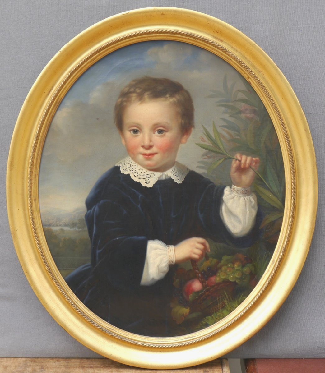 Portraits Of Boys, Circa 1850. Léonie Prin (1820–?)