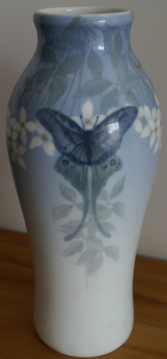 Royal Copenhagen Vase, Early 20th Century, 33 Cm-photo-2