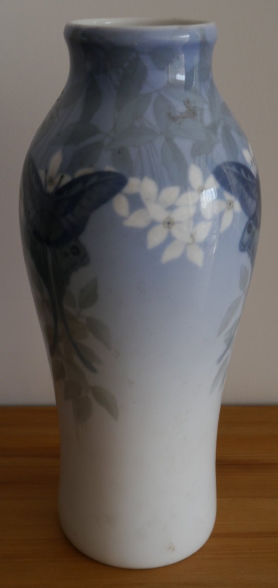Royal Copenhagen Vase, Early 20th Century, 33 Cm-photo-4
