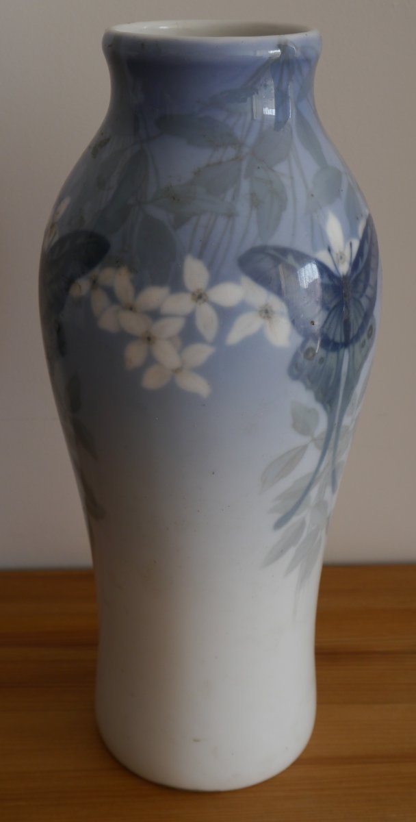 Royal Copenhagen Vase, Early 20th Century, 33 Cm-photo-1