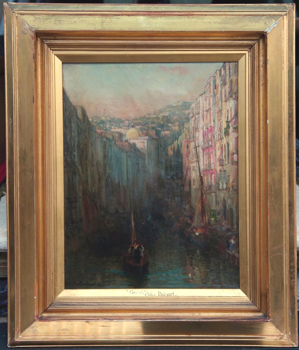 Vue d'Italie 1876, Capri, Procida, Naples ?Jules Ruinart DE BRINANT (1838-1898)-photo-2
