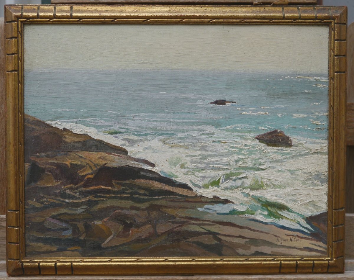 île d'Yeu: The Perrin Dogs. Yann Nibor (1857–1947).-photo-3