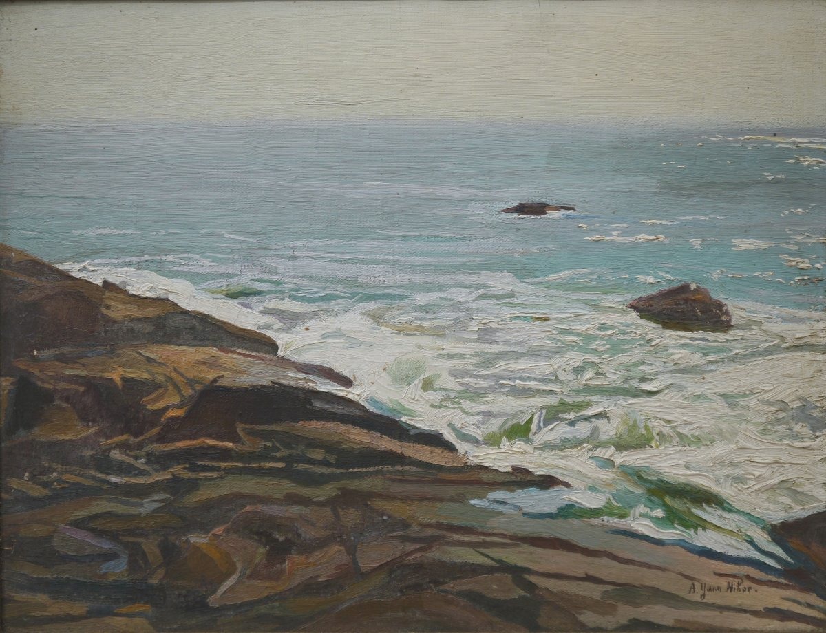 île d'Yeu: The Perrin Dogs. Yann Nibor (1857–1947).