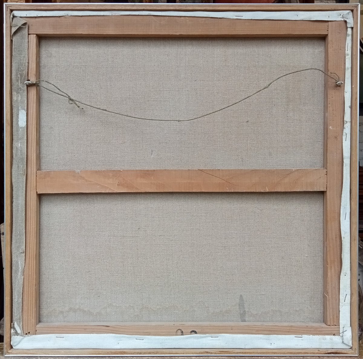 Charlotte Henschel (1892–1985). Abstract Composition, Ca. 1970-photo-5