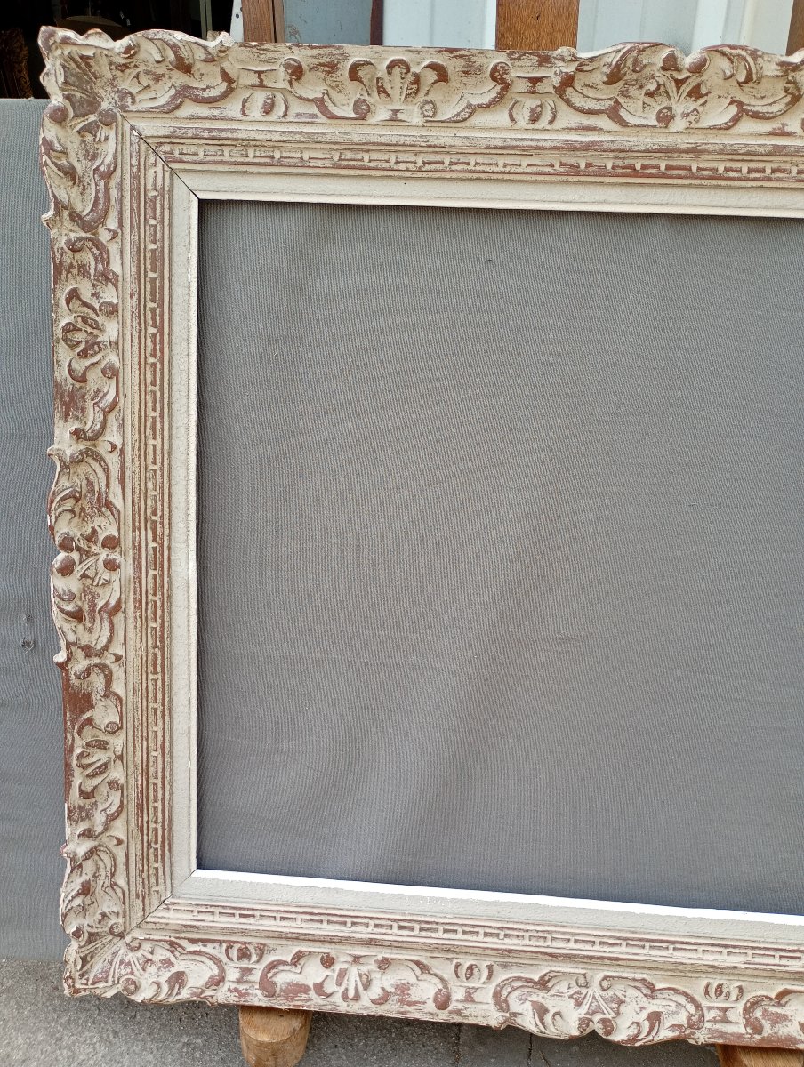 Large Montparnasse 25f Frame For 81x65 Cm—image Size 80x64 Cm-photo-2
