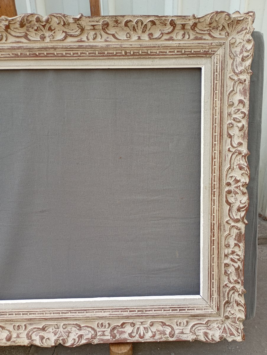 Large Montparnasse 25f Frame For 81x65 Cm—image Size 80x64 Cm-photo-3