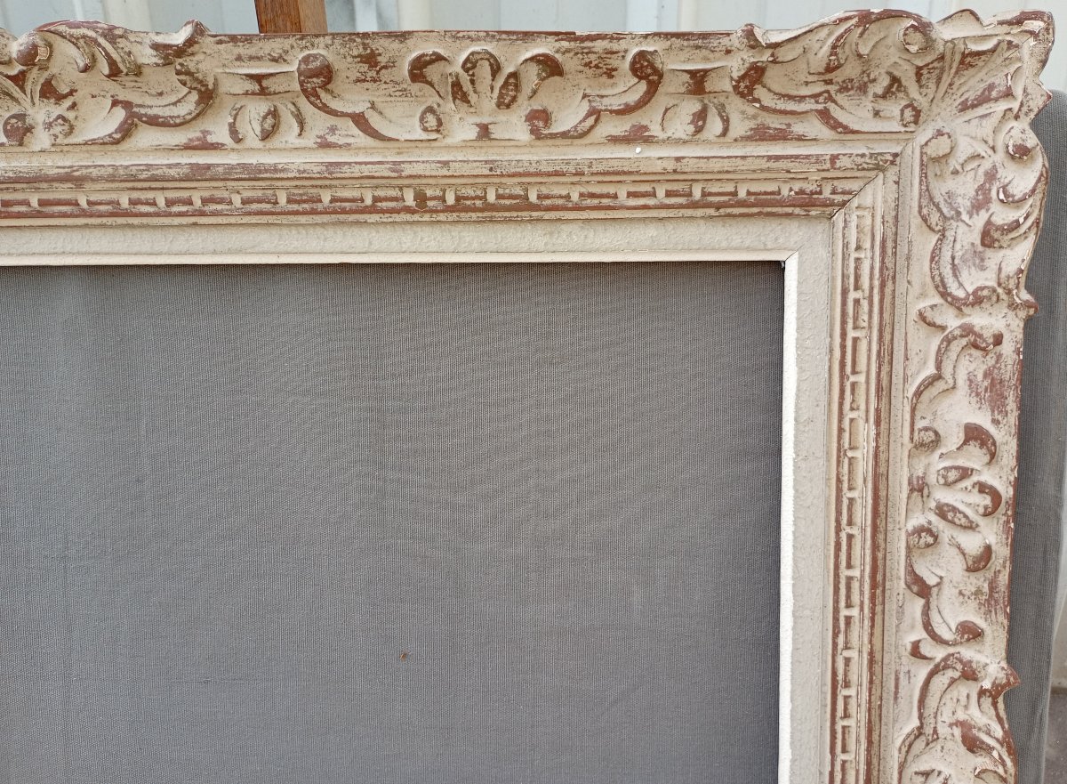 Large Montparnasse 25f Frame For 81x65 Cm—image Size 80x64 Cm-photo-1