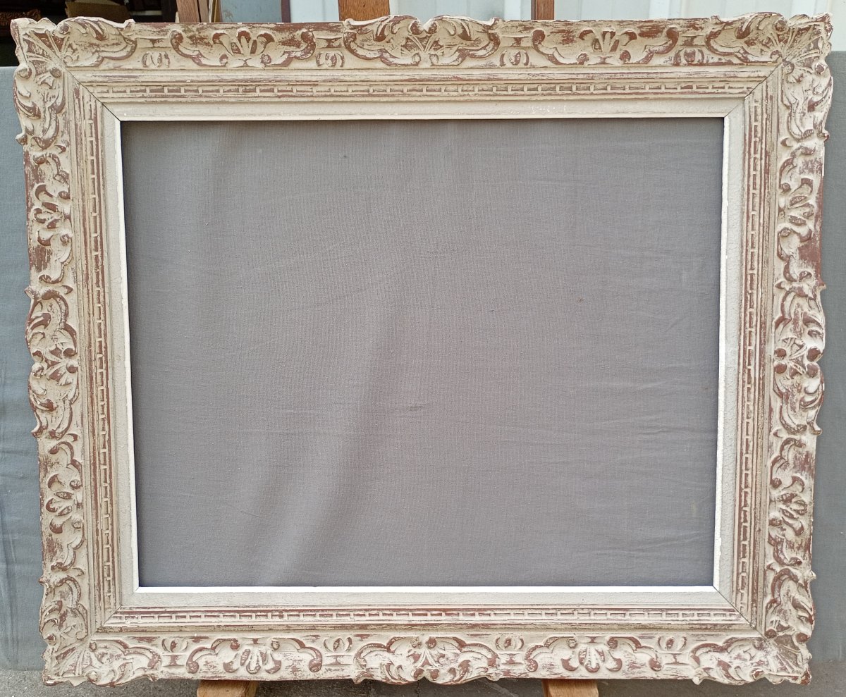 Large Montparnasse 25f Frame For 81x65 Cm—image Size 80x64 Cm-photo-5