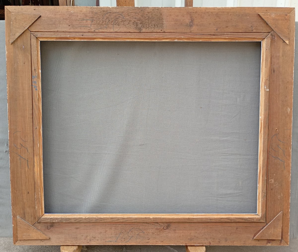 Large Montparnasse 25f Frame For 81x65 Cm—image Size 80x64 Cm-photo-7