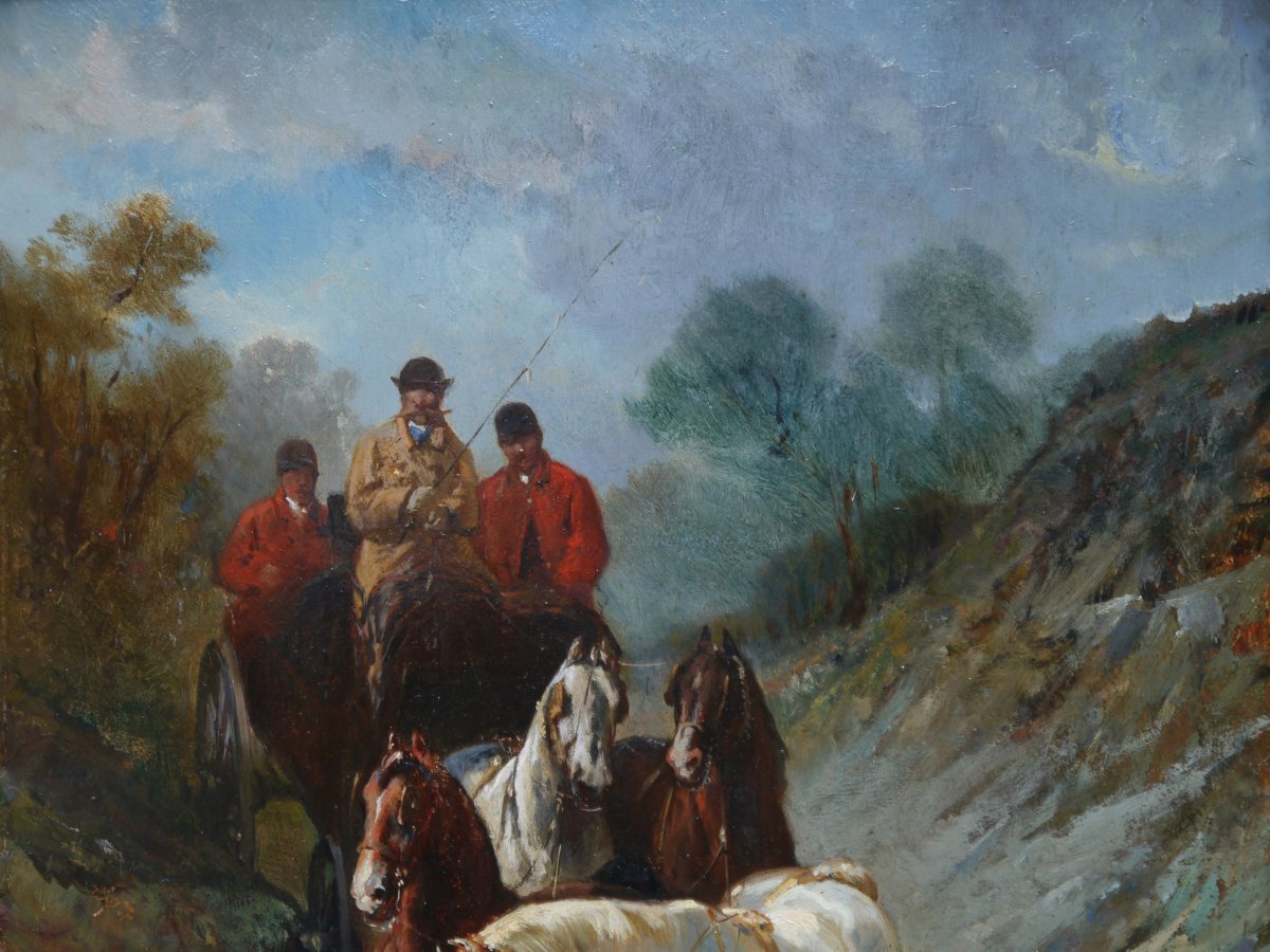Four-horse Carriage. James Alexander Walker (1831/41–1898)-photo-2