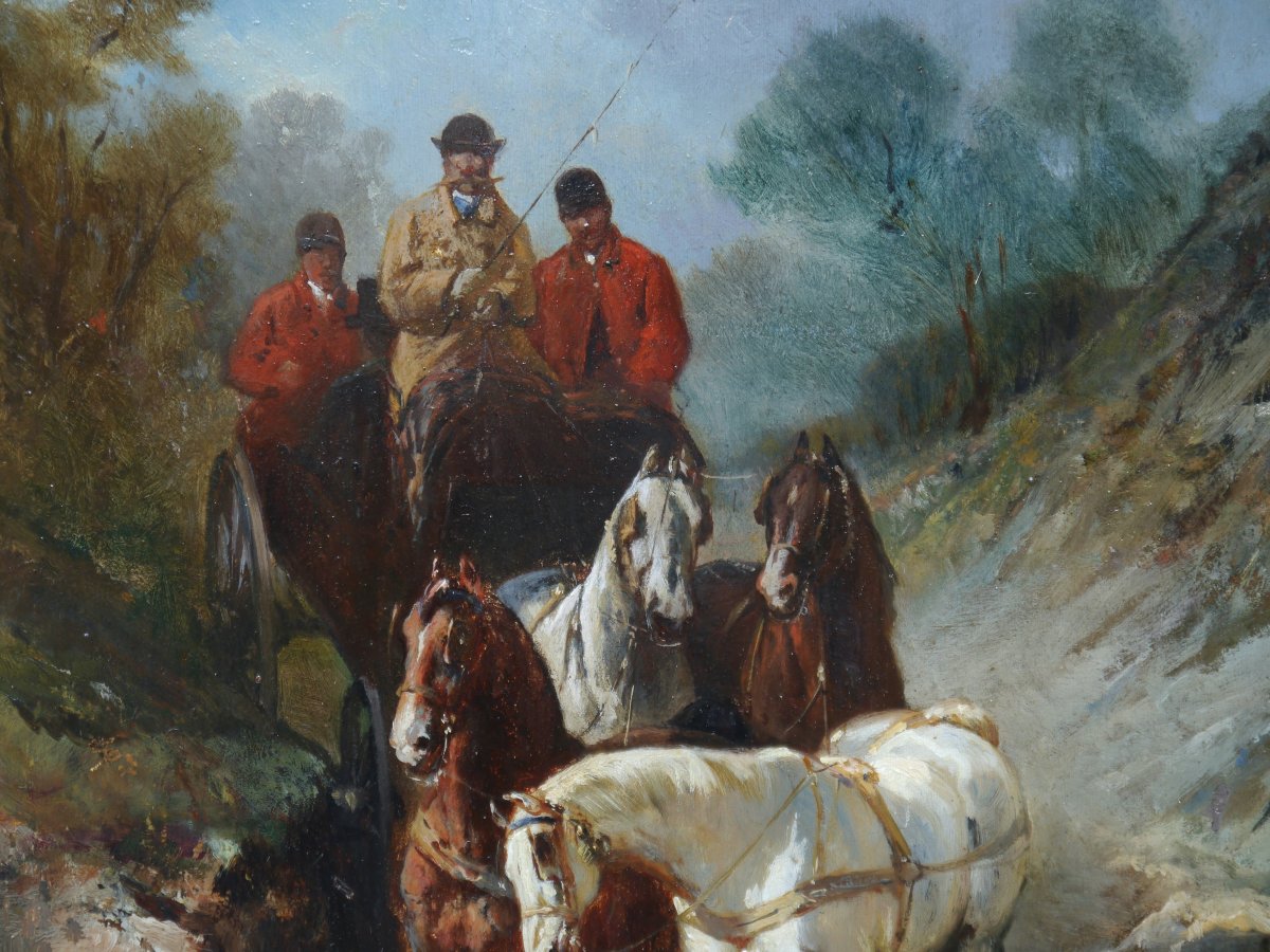 Four-horse Carriage. James Alexander Walker (1831/41–1898)-photo-3