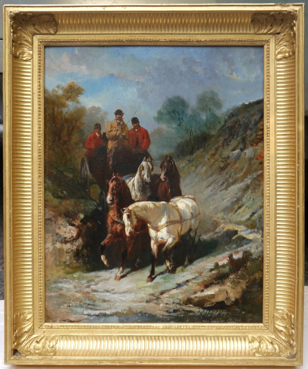 Four-horse Carriage. James Alexander Walker (1831/41–1898)