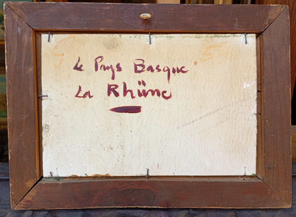 La Rhune pays basque.JIVA (1907-1974) Robert William JIVANOVITCH -photo-1