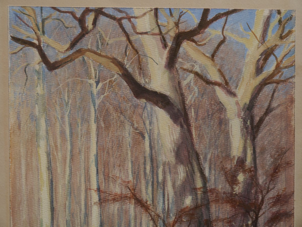 Maurice TAQUOY (1878-1952). Chasse à courre 1929-photo-2