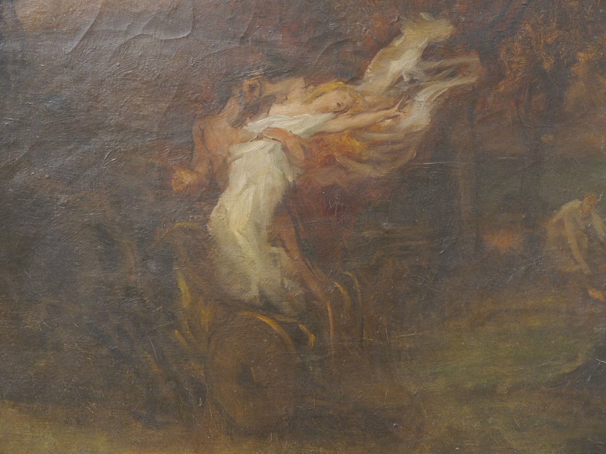 The Abduction Of Proserpina. Alfred Jacques Boisson (1866–1947)-photo-2