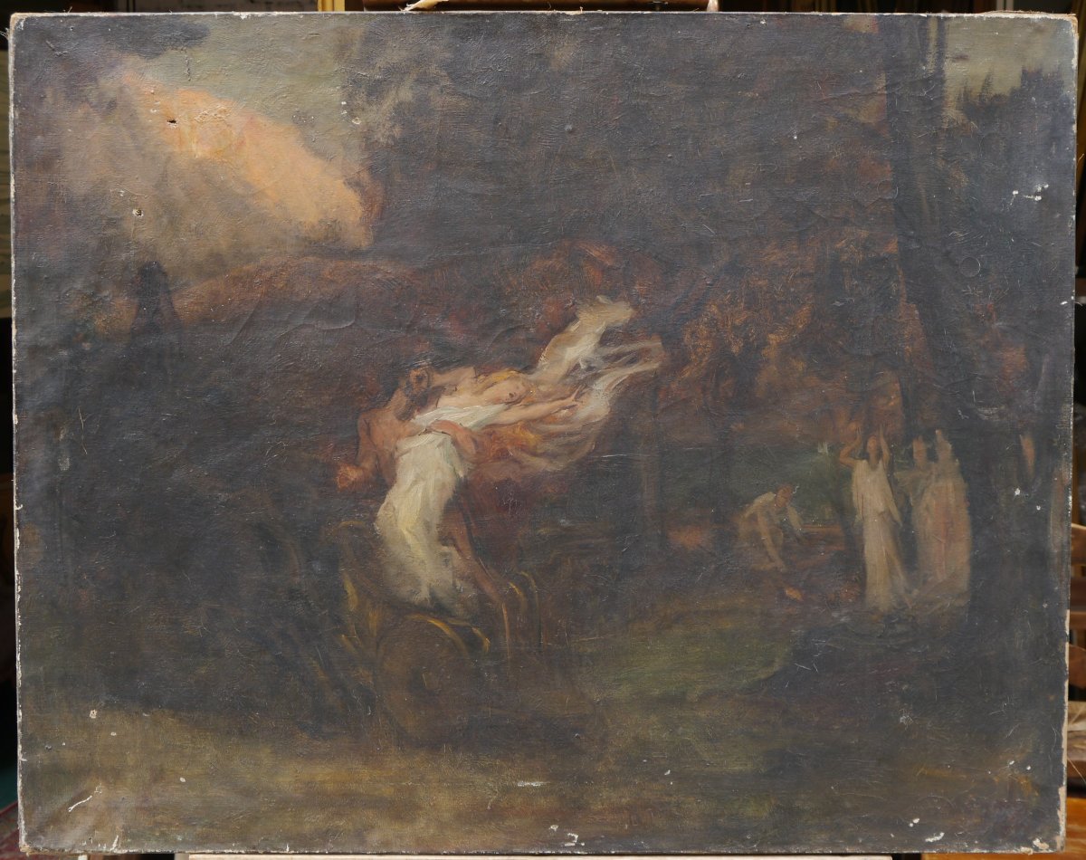 The Abduction Of Proserpina. Alfred Jacques Boisson (1866–1947)