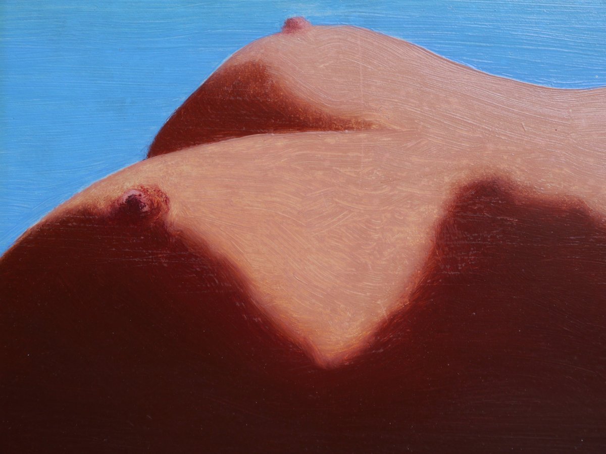 Plage en forme de buste de femme. Fred ZELLER (1912-2003)-photo-3
