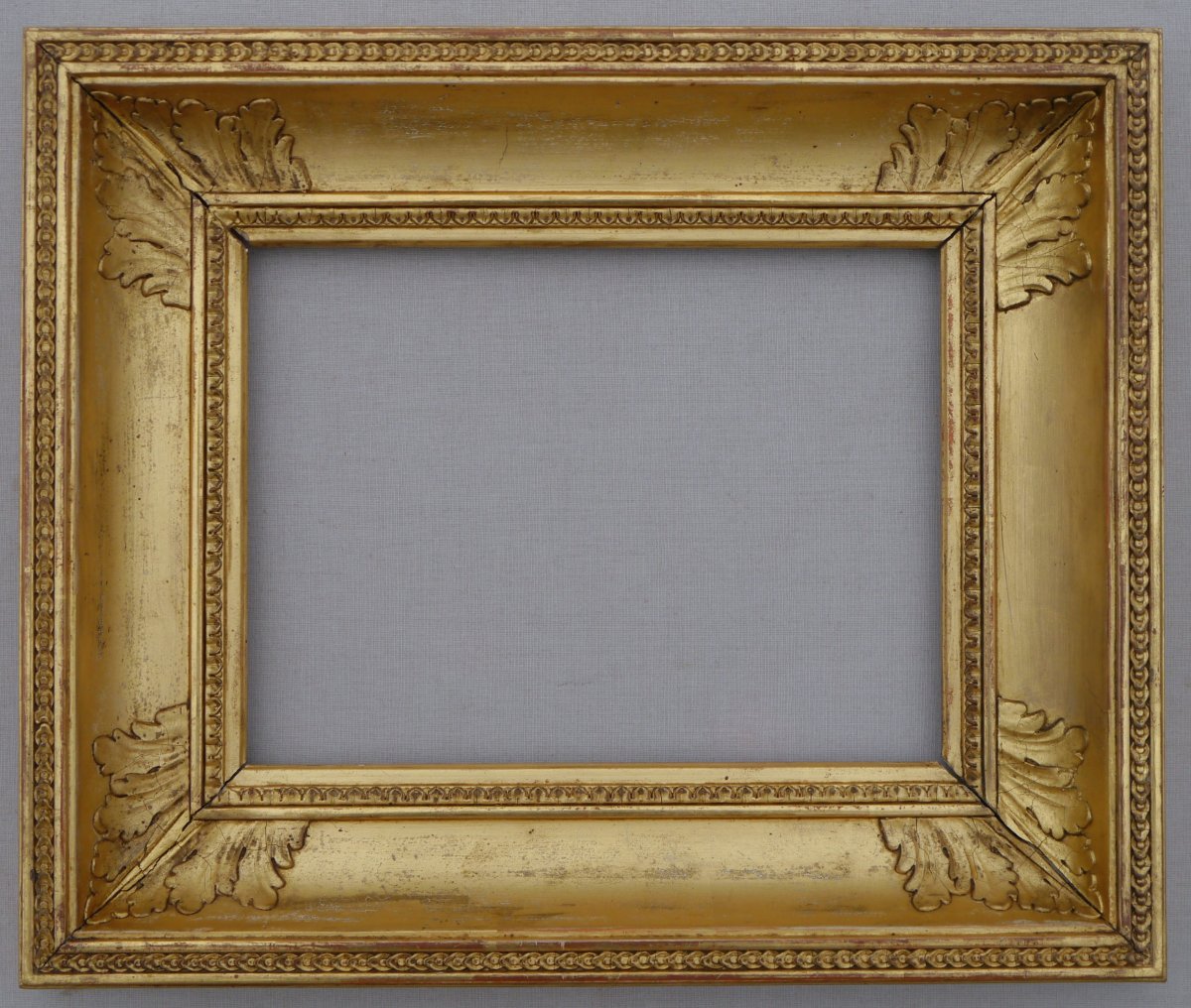 19th-century Gilded Frame, Image Size 19.9 X 14.8 Cm-photo-4
