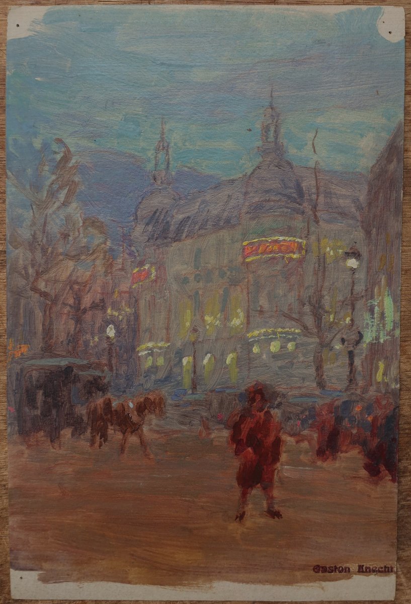 Paris, le grand magasin Printemps Haussmann. Gaston KNECHT (1875-1968)-photo-3