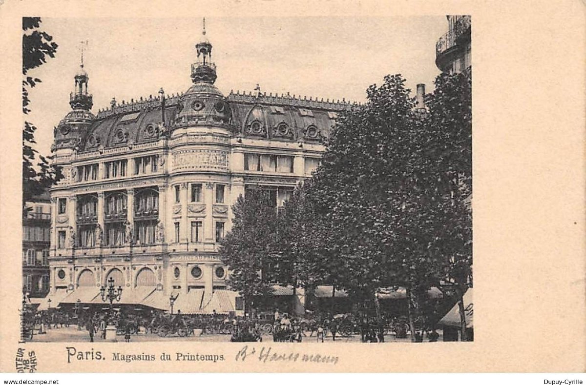 Paris, le grand magasin Printemps Haussmann. Gaston KNECHT (1875-1968)-photo-2