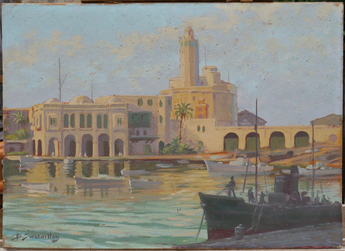 L'Amirauté d'Alger. Benjamin SARRAILLON (1902-1989)-photo-7