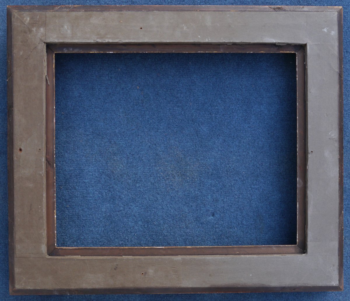 Cadre doré XIXè style Louis XIV pour format 6F (41x33cm),vue 39,5x31,5 cm-photo-8
