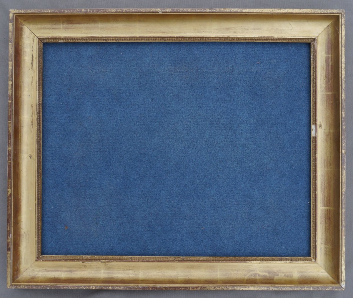 Cadre doré 19è vue 60,7x48,5 cm pour approx 12F (61x50) à restaurer-photo-2
