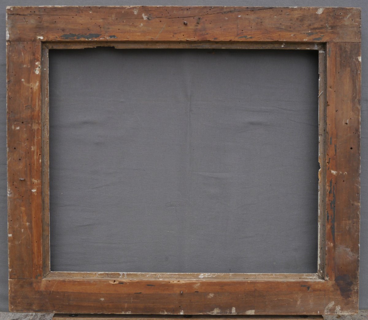 Cadre doré début XIXè à restaurer, vue 60,5x50,5 cm, Empire-photo-8