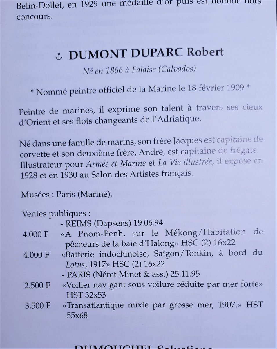 Robert DUMONT-DUPARC (1866-1930). Port de Cassis-photo-5