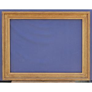 Golden Frame With 20th Century Channel Motifs For 25p Format, View 71.5x53cm