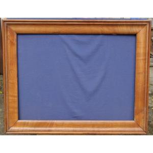 Large 19th Century Elm Wooden Frame, View 87x64cm