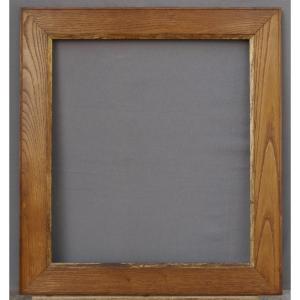 Oak Wood Frame, Flat Profile, 61x54 Cm View