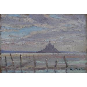 Mont-saint-michel. Maurice Paris (1903-1969)