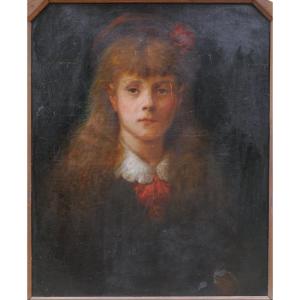 Louis Frédéric SCHÜTZENBERGER (1825-1903). Portrait de sa fille Hélène