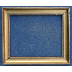 Cadre doré XIXè pour 6F, vue 39,4x31,4 cm