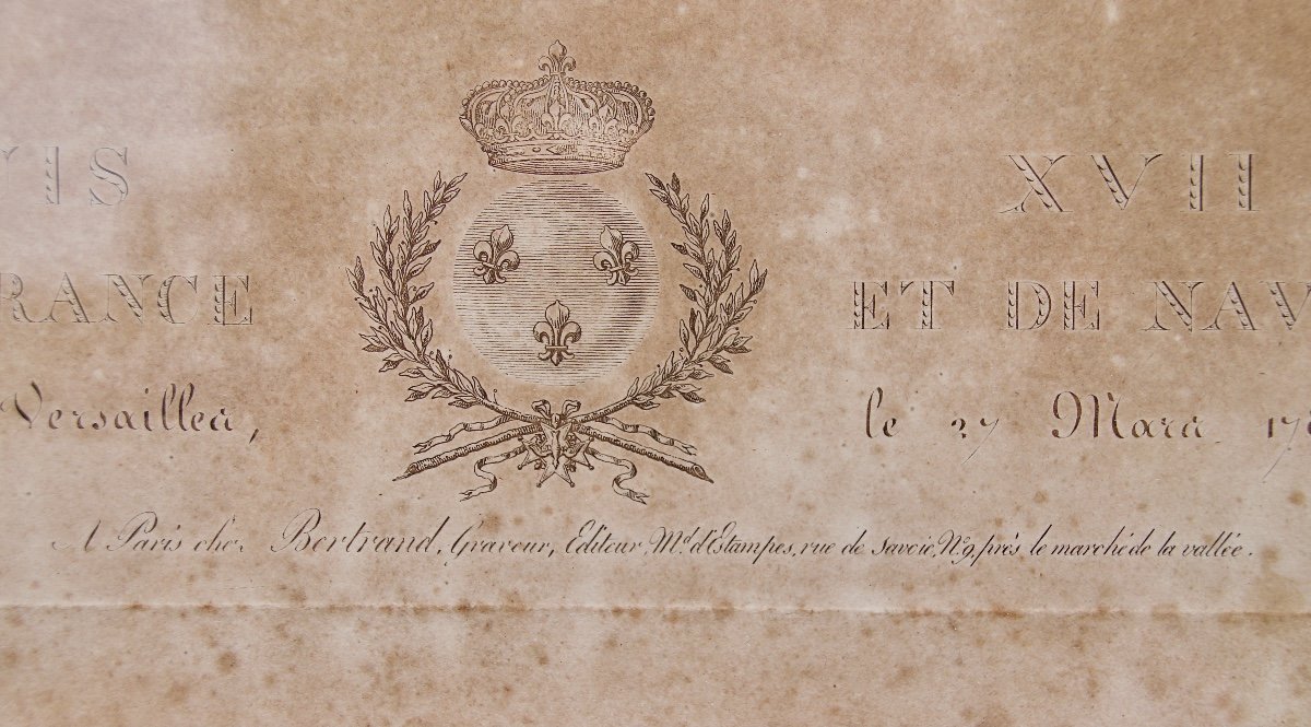 Gravure XIXème Du Roi De France  Louis XVII Par Noel Bertrand-photo-3